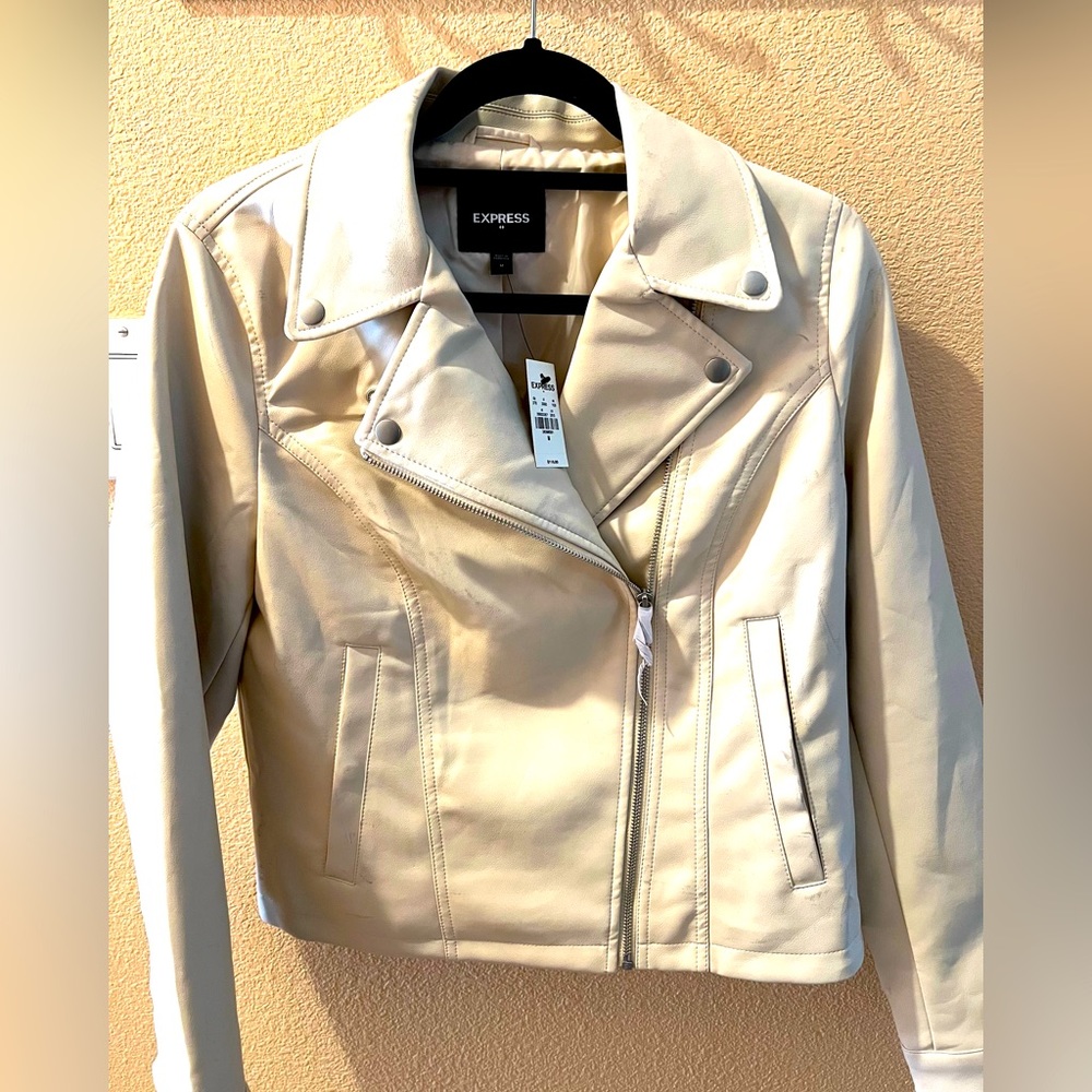 EXPRESS Faux Leather Jacket